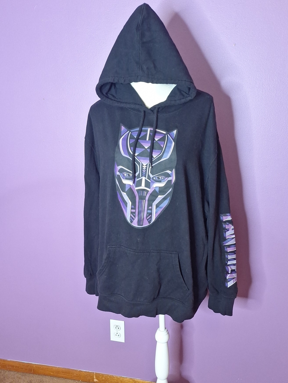 Marvel Black Panther Hoodie Mens 3XL